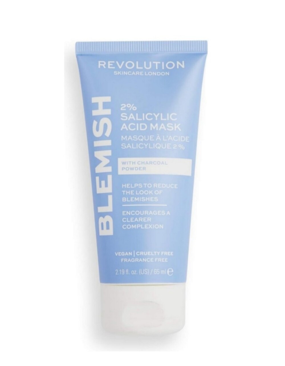 Charcoal Mask, Revolution Skincare London & 2% Salicylic Blemish 65ml A2